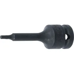 BGS Kraft-Bit-Einsatz Antrieb Innenvierkant 12,5 mm (1/2") Innenvielzahn (für XZN) M4 - 5482-M4