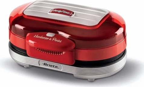 Ariete Party Time Hamburger Maker 205, rot