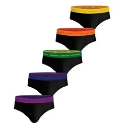 Björn Borg 5P Cotton Stretch Brief Mixed Baumwolle Large Herren