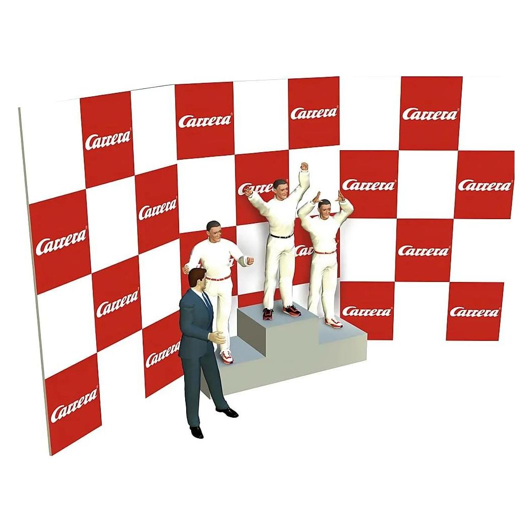 Carrera Siegerpodest mit Figuren (21121)