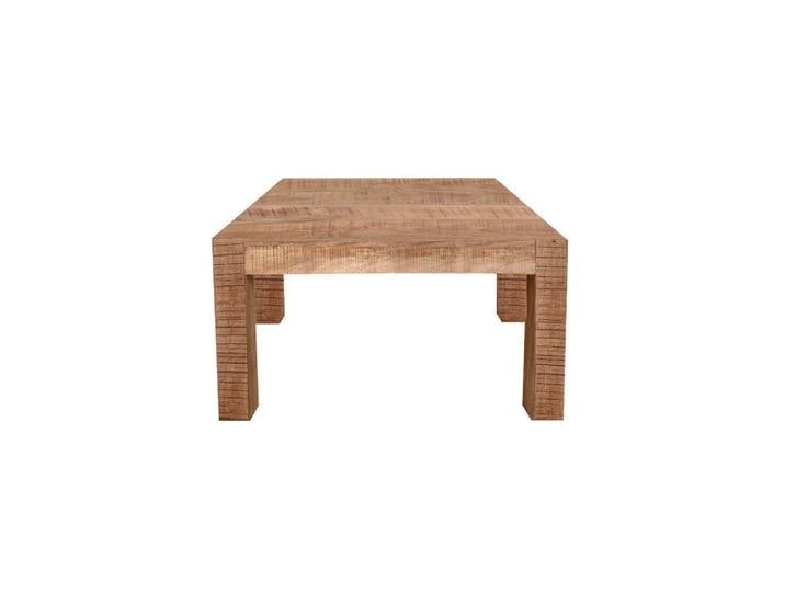 Mid.you Couchtisch, Natur, Holz, Mangoholz, massiv, quadratisch, eckig, 60x40x60 cm, Wohnzimmer, Wohnzimmertische, Couchtische