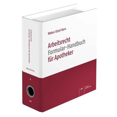 Arbeitsrecht Formular-Handbuch für Apotheker, Set von , Deutscher Apotheker Verlag, 978-3-7692-8644-1
