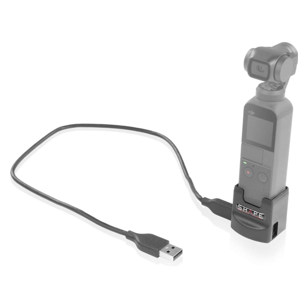 Shape Charging Port and Mount Adapter 1/4-20 für Osmo Pocket (CPMO)