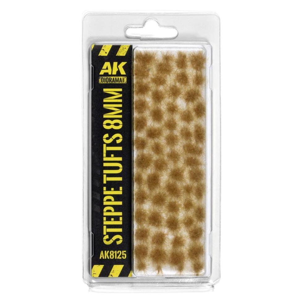 AK Interactive - Steppe Tufts 8mm (AK8125)