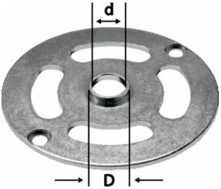 Bague de copiage KR-D 13,8/OF 900 ; Festool (484176)