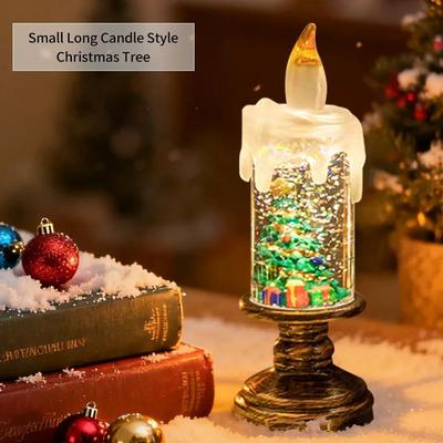 Uplifted Goods Christmas LED Electronic Candle Light christmas Tree