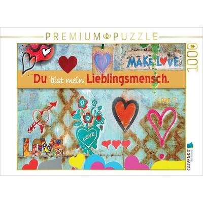 CALVENDO Puzzle Du bist mein LIeblingsmensch. | 1000 Teile Lege-Größe 64x48cm Foto-Puzzle für glückliche Stunden, Sonstige von , Calvendo Puzzle