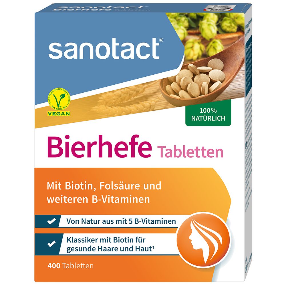 Sanotact Bierhefe Tabletten 200 g