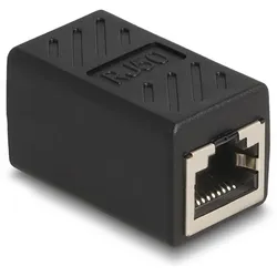 DeLOCK RJ50 Adapter Buchse zu Buchse schwarz