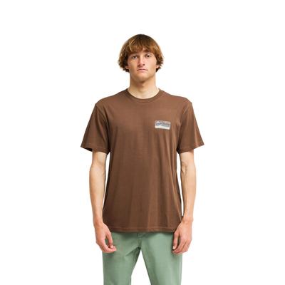 T-Shirt BILLABONG "Range", Herren, Gr. L, braun (carafe), Obermaterial: 100% Baumwolle., Shirts T-Shirt