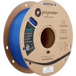 Polymaker PA18004 HT-PLA-GF Filament HT-PLA-GF Hochtemperaturbeständig, Glasfaserverstärkt, Matt, Highspeed Filament 1.75 mm 1000 g Blau, Blue 1 St.