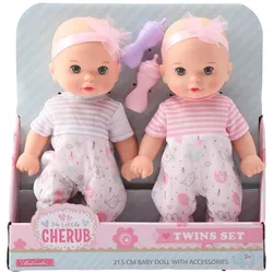 JTI Kleine Engelchen Zwillingspuppen 21,5 cm