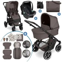 ABC Design, Kinderwagen, 13-tlg. Kinderwagen-Set Salsa 5 Air (0 Monate - 4 Jahre)