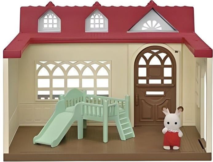 Sylvanian Families La Maison Framboise Miniatuurhuis, Bruin/Rood/Beige