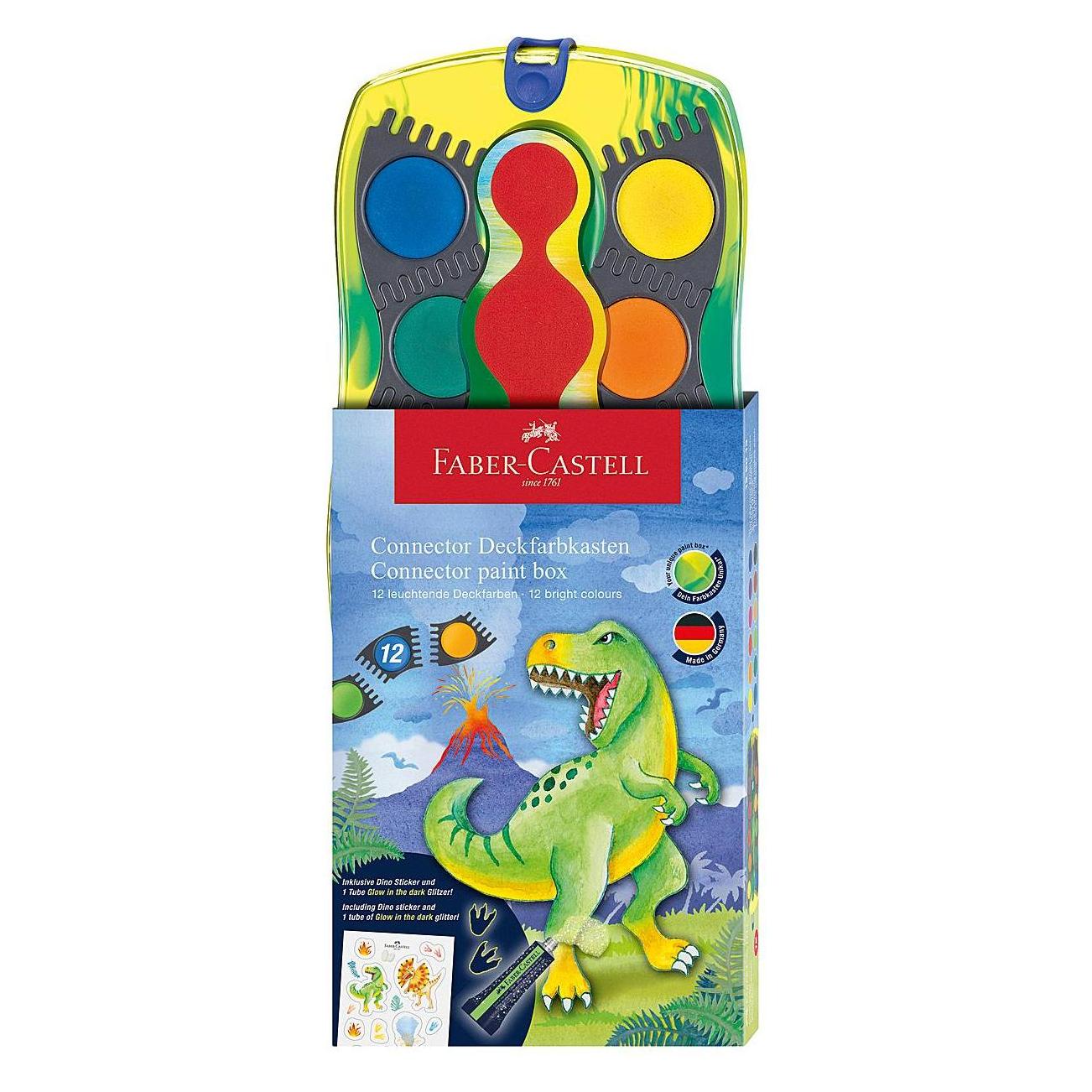 Faber-Castell Farbstiftetui 10+3ST Colour Grip Dino (13x) (201545)