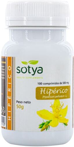 Sotya St. John's Wort 500 mg 100 Tablets