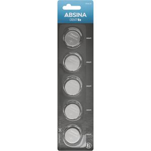 Absina Knopfzelle CR2477, 800 mAh, Lithium, 5 Stück