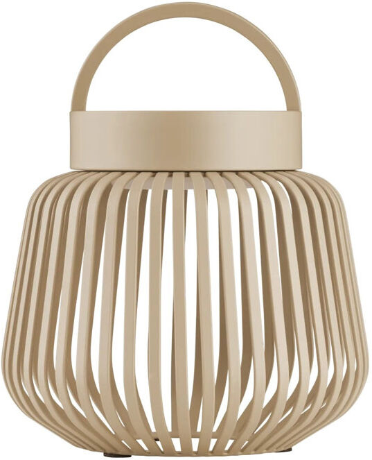 Blomus Steel Table Lamp Nomad 12cm H x 13.5cm W x 13.5cm D