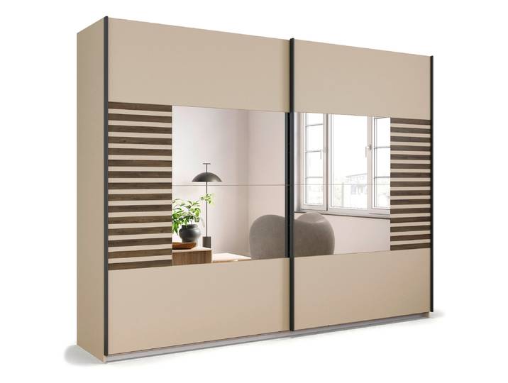 rauch Kleiderschrank »Barea« - 271x62x210cm - beige -
