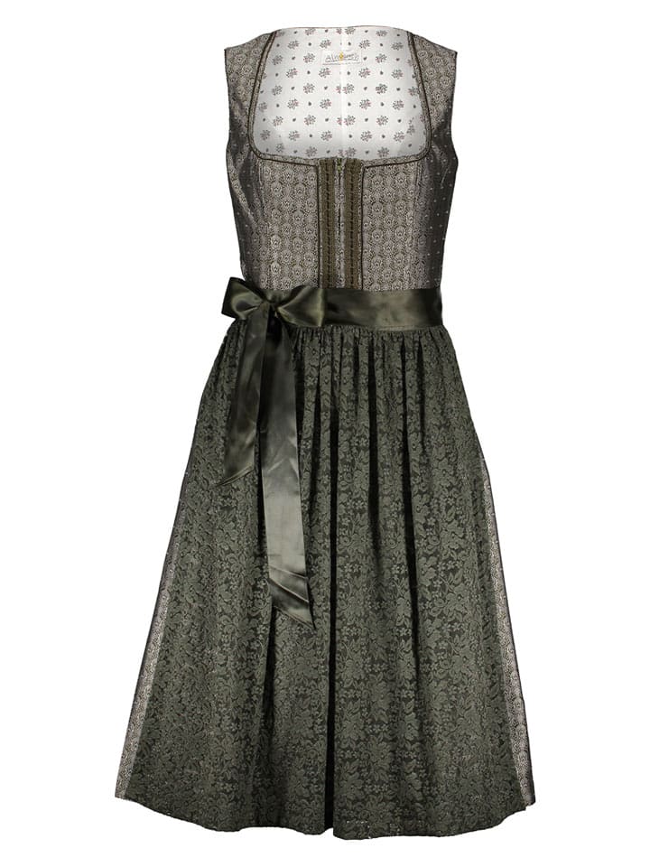 Almsach Dirndl in Dunkelgrün - 40