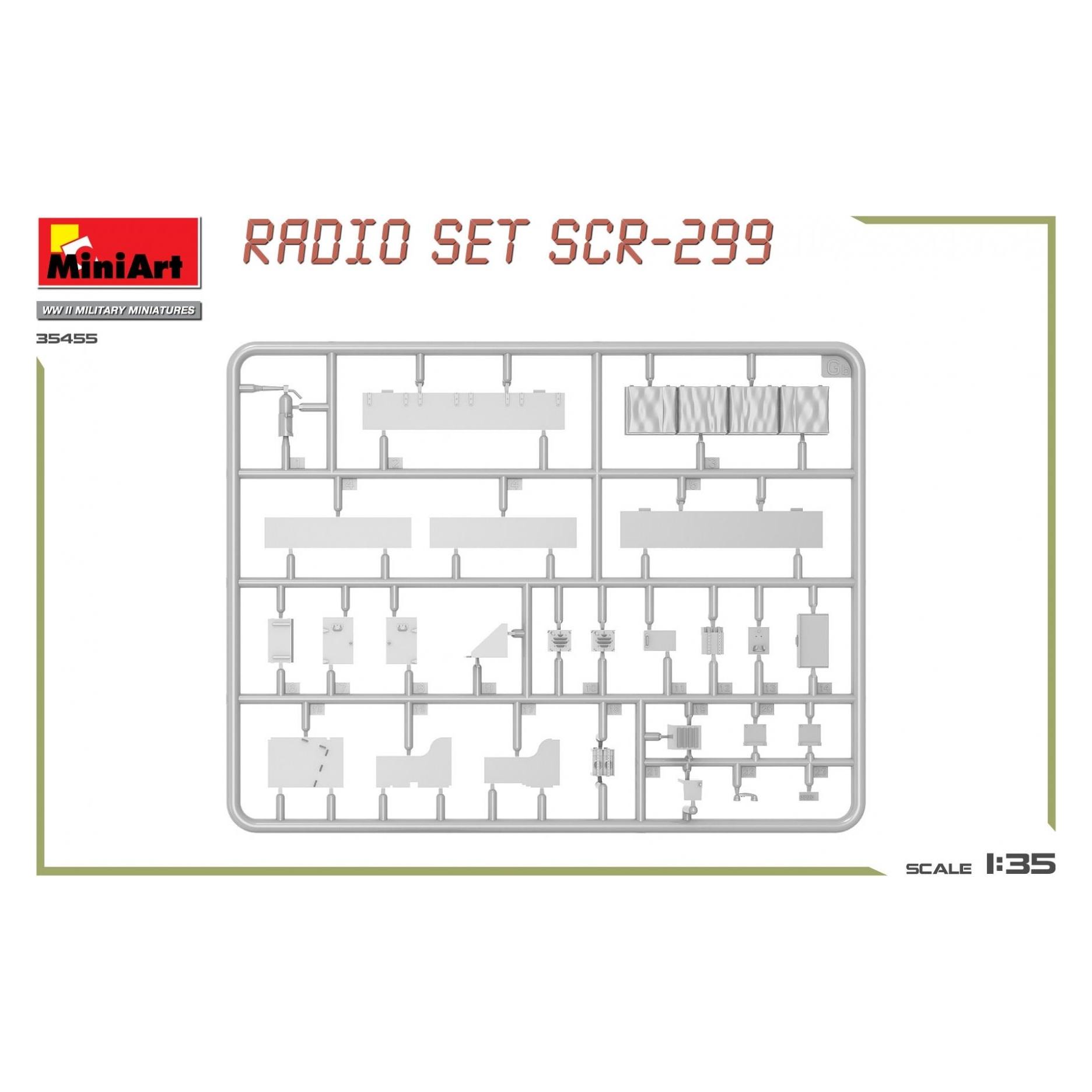 Mini art 1:35 U.S. Radio Set SCR-299 (550035455)