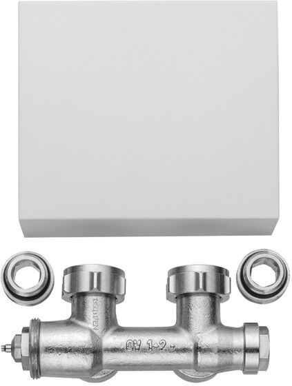 Kermi Ventilhahnblock, Casteo Eckform, Blende weiß, 1 Stück/VPM, ZV01200001 ZV01200001