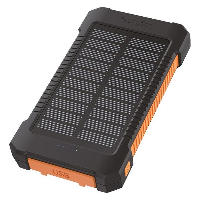 LogiLink Solar-Powerbank (6000 mAh, 12 W, 22.20 Wh) (PA0321)