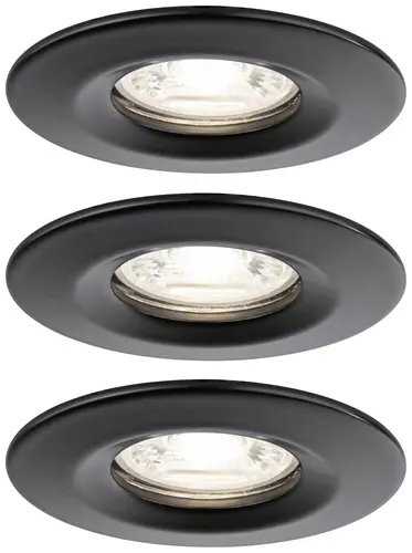 Paulmann 93084 Nova mini LED-Einbauleuchte LED 12W Schwarz
