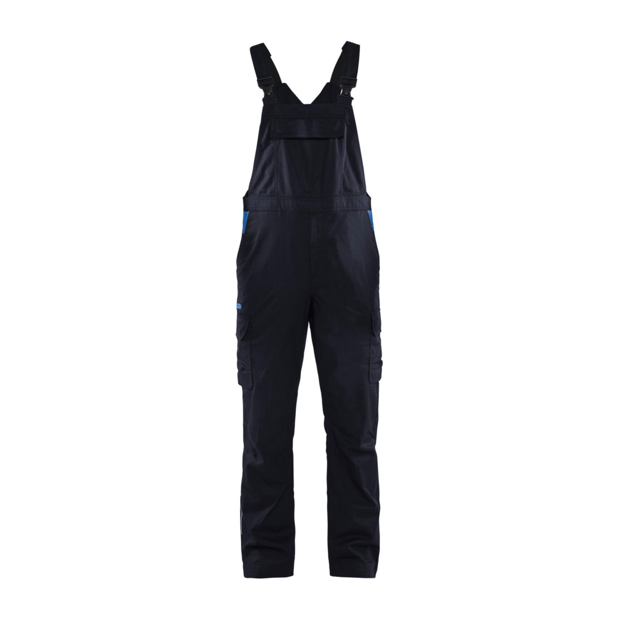 Blakläder Latzhose Industrie Stretch, marineblau / kornblau, Konfektionsgröße 26 (264418328985D104)