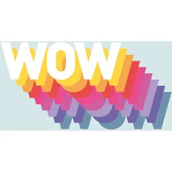 Bild WOW (BHT 20x30x2,50 cm) - BHT 20x30x2,50 cm