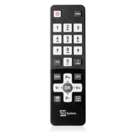Telesystem TELE System 58035007 Fernbedienung TV-Tuner-Tasten (Gerätespezifische Fernbedienung, Infrarot) (58035007)