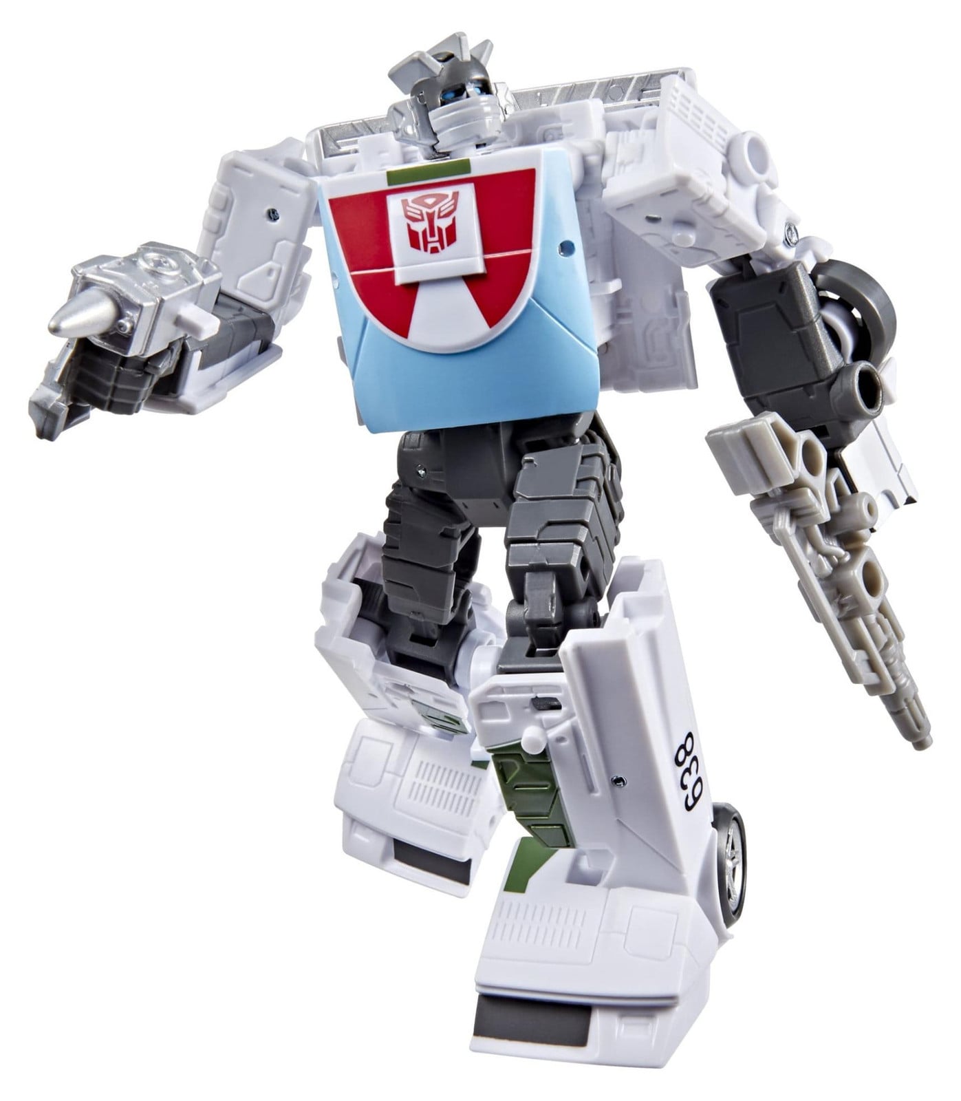 Hasbro Transformers Studio Series Deluxe Class Wheeljack actiefiguur, 13 cm
