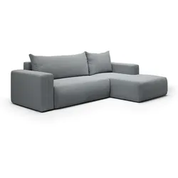 ECKSOFA Bliss 3 Sitzplätze Grau