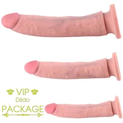You2Toys, Dildo, Superb Realistic Cock VIP 3er Set Gr. S,M und L