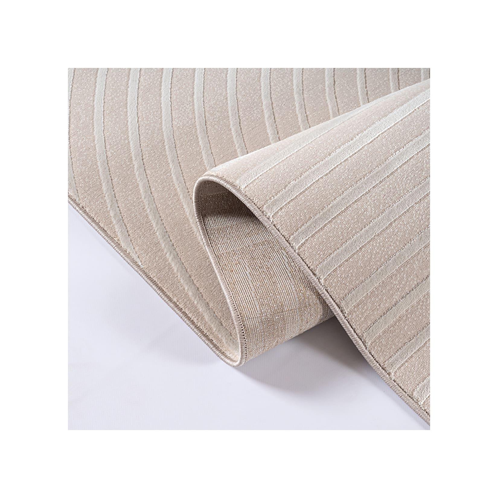Teppich Polyester Beige 140x200 cm - ERESMA Kadima Design
