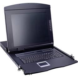 VALUE 19-Zoll-KVM-Konsole, 43 cm (17) TFT (16:9), VGA, USB, UK-Layout 26.99.0120