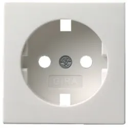 Gira Abdeckung für SCHUKO-Steckdose, Reinweiß – 492003