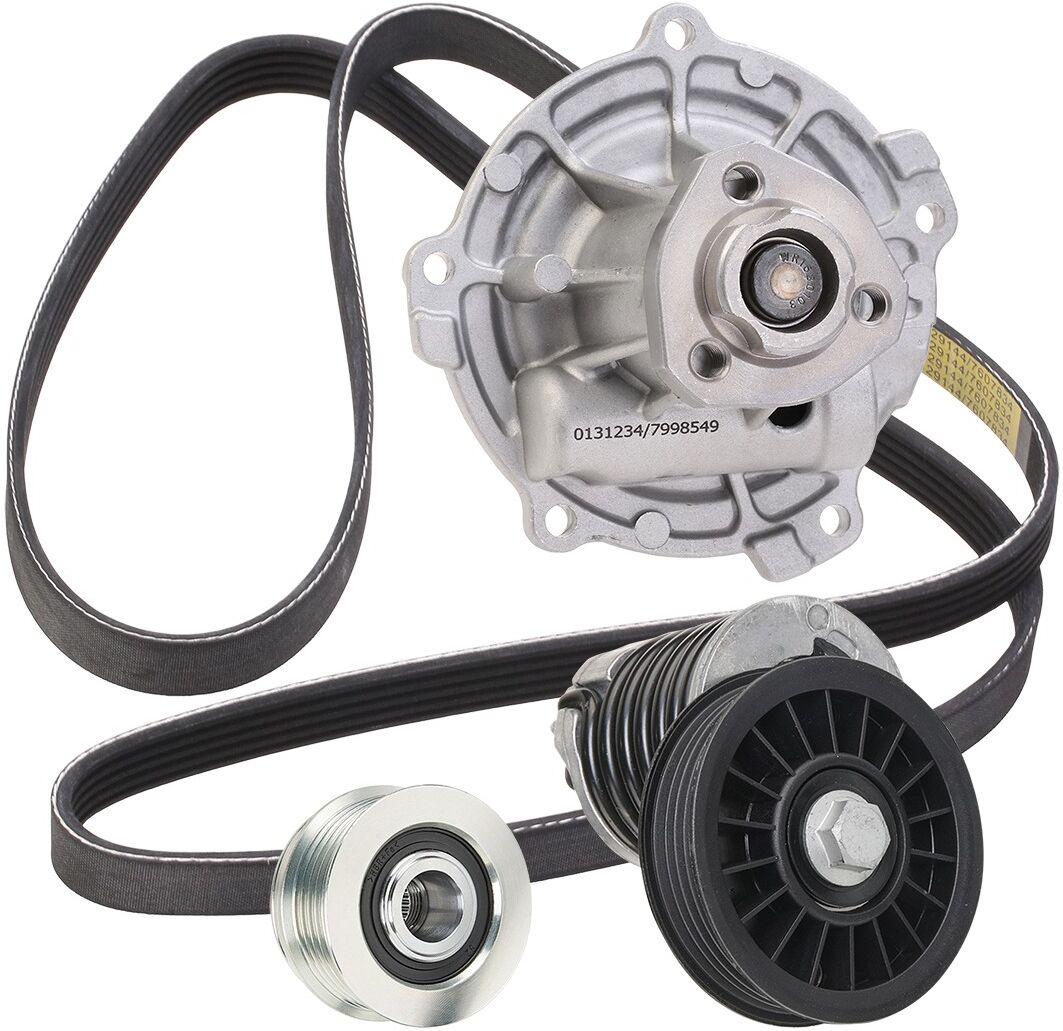 RIDEX 4172P0068 Pompe à eau + kit de courroie d'accessoire