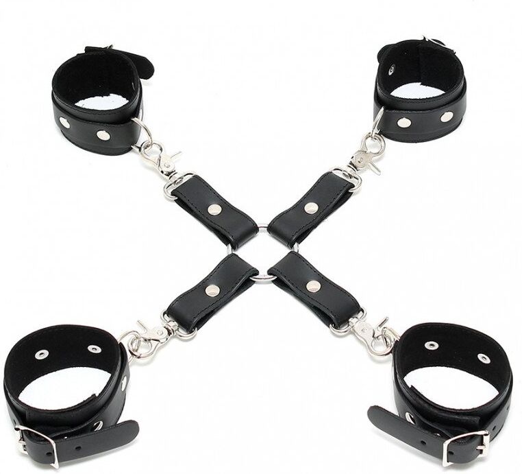 Rimba Hogtie - combinaison menottes complète