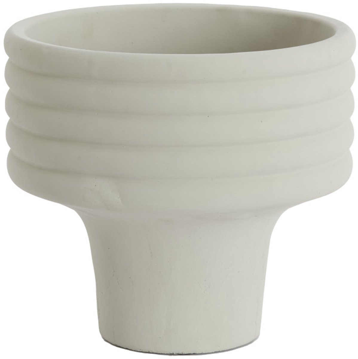 Light & Living Vaas SYLVA Wit Ø30x27 cm