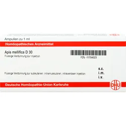 Apis Mellifica D30 Ampullen 8 ML