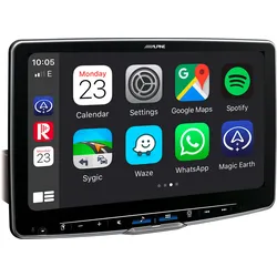 Alpine iLX-F905DU Halo9 Autoradio 9 Zoll Touchscreen mit Apple CarPlay Wireless für Fiat Ducato, Citroen Jumper, Peugot Boxer & Opel Movano