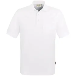 Pocket-Poloshirt "TOP" 802 - S - Weiß