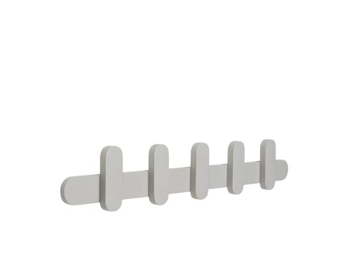 Porte-manteau en bois de frêne gris clair