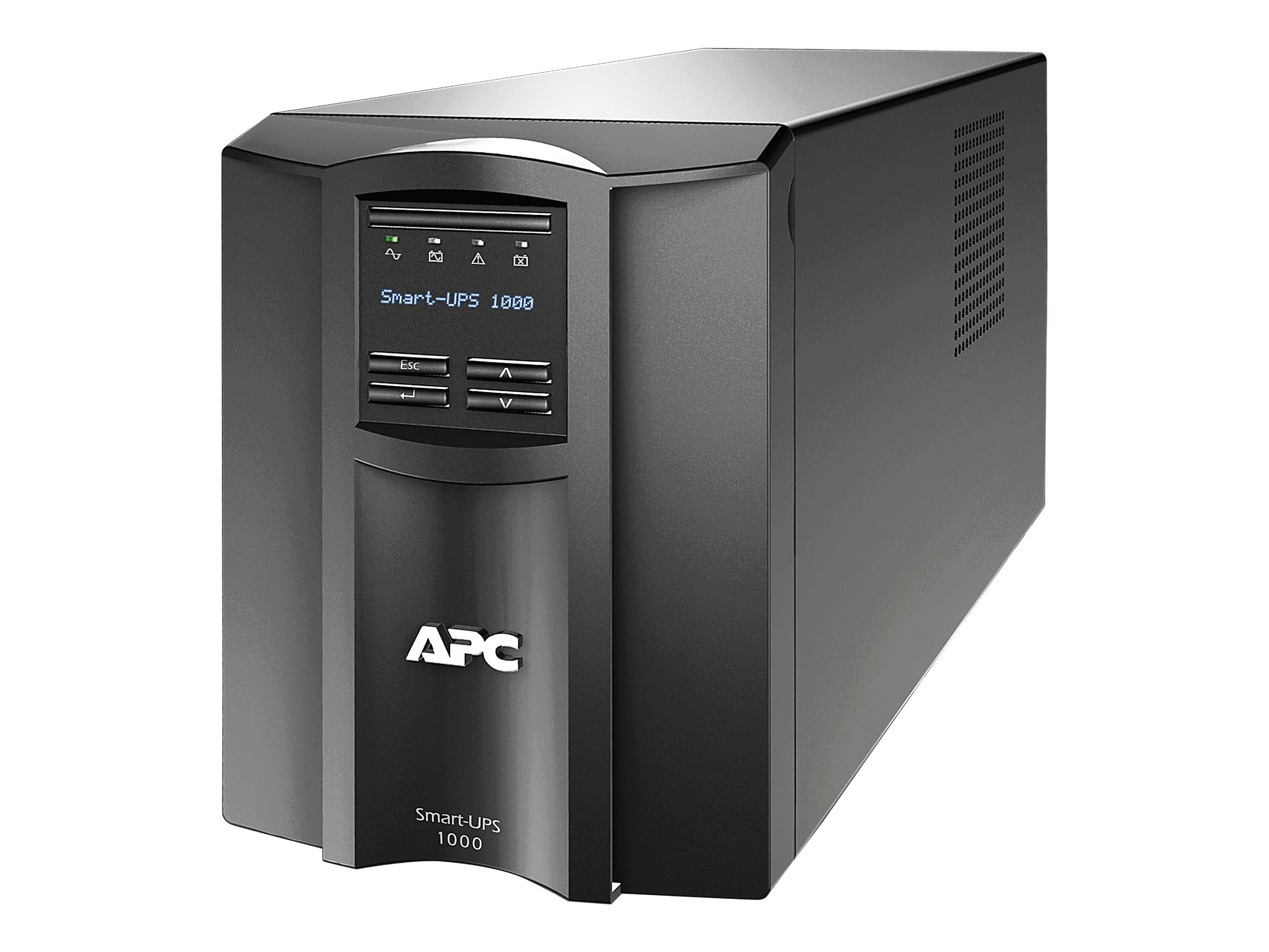 APC Smart UPS SMT1000IC, 1000VA, 8x C13, AVR, Display, SmartConnect + Slot, Überspannungsschutz