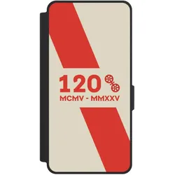 Nivocase Klapphülle für Samsung Galaxy S26 Ultra Handyhülle aus Kunst Leder NIVOflip schwarz 1. FSV Mainz (Samsung Galaxy S26 Ultra), Smartphone Hülle, Schwarz
