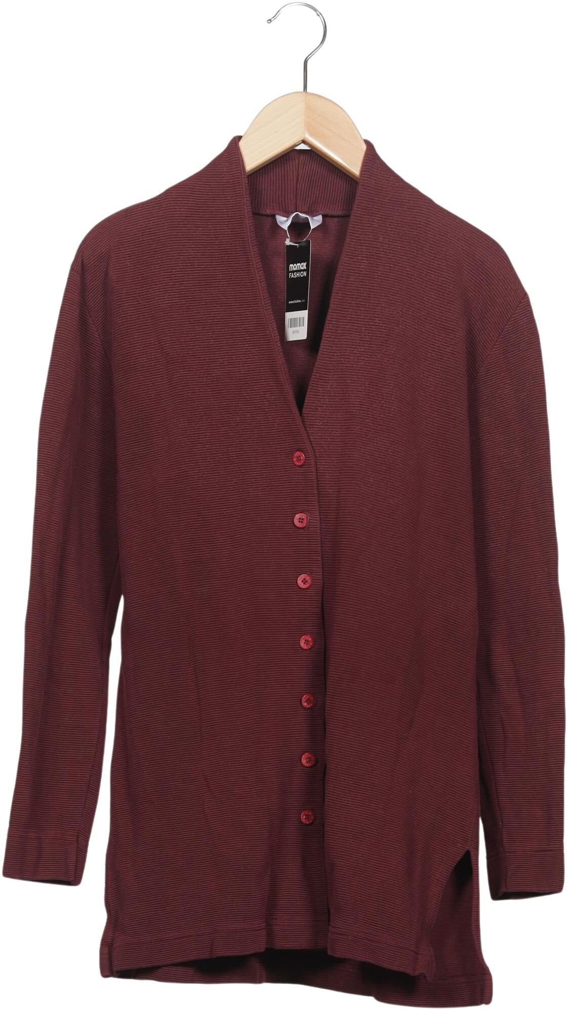 Via Appia DUE Damen Strickjacke, Bordeaux, Gr. EU 38, Modal / Baumwolle - Second Hand