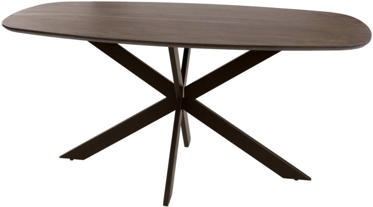 AnLi Style Eettafel Arhus Solid 180 Ovale Eettafel