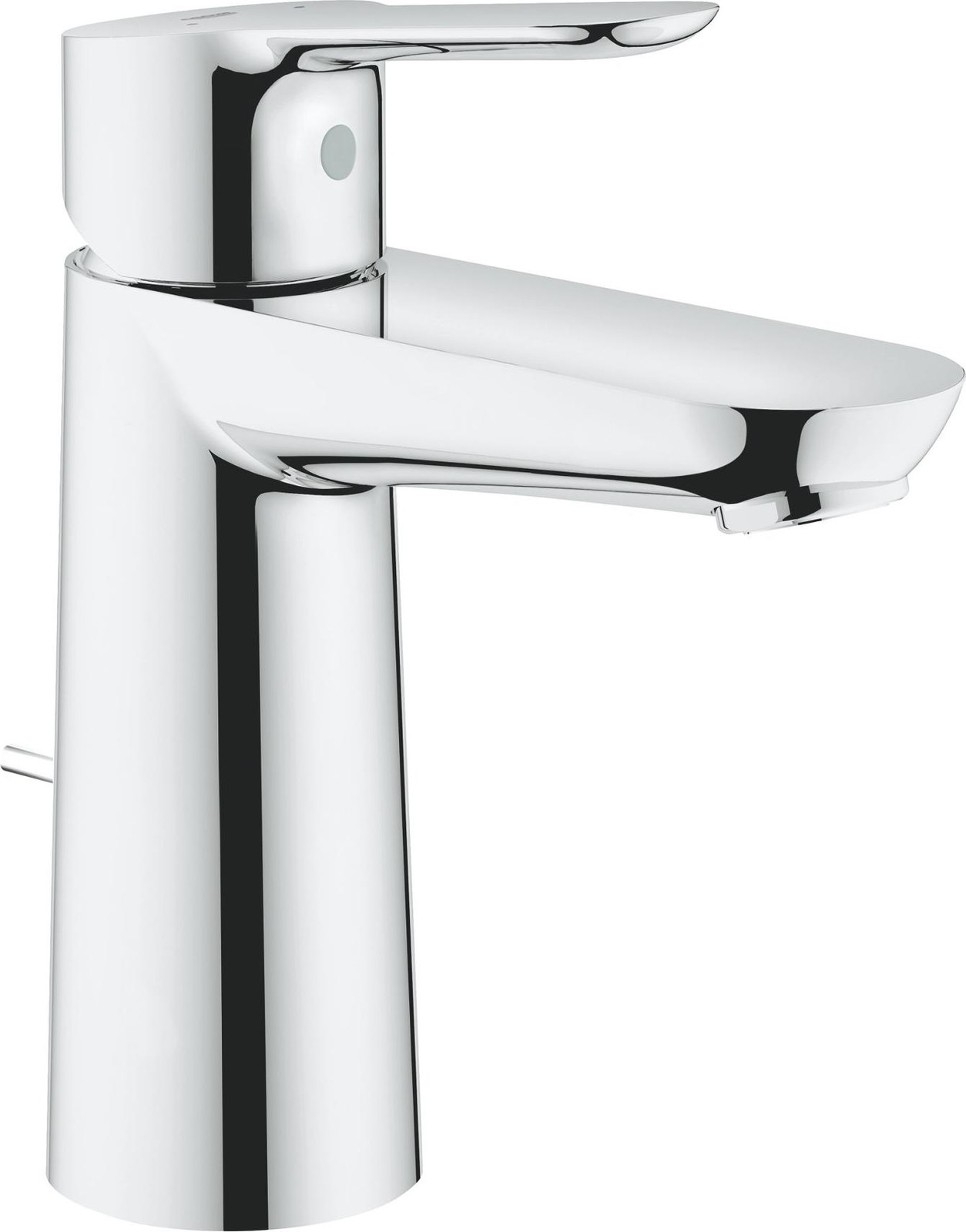 Dripio Wasbakarmatuur M-maat Chroom met Trekstang en Waterbesparende Functie