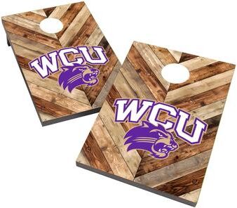 Skip's Garage Western Carolina University Catamounts WCU 2x4 Cornhole Bag Toss Game